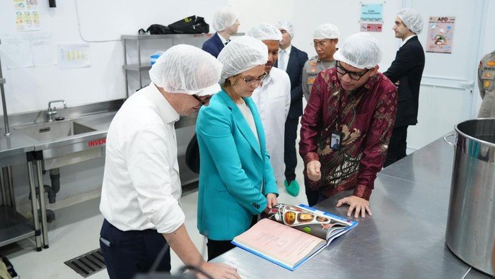 Dapur MBG Polri Curi Perhatian Delegasi Prancis