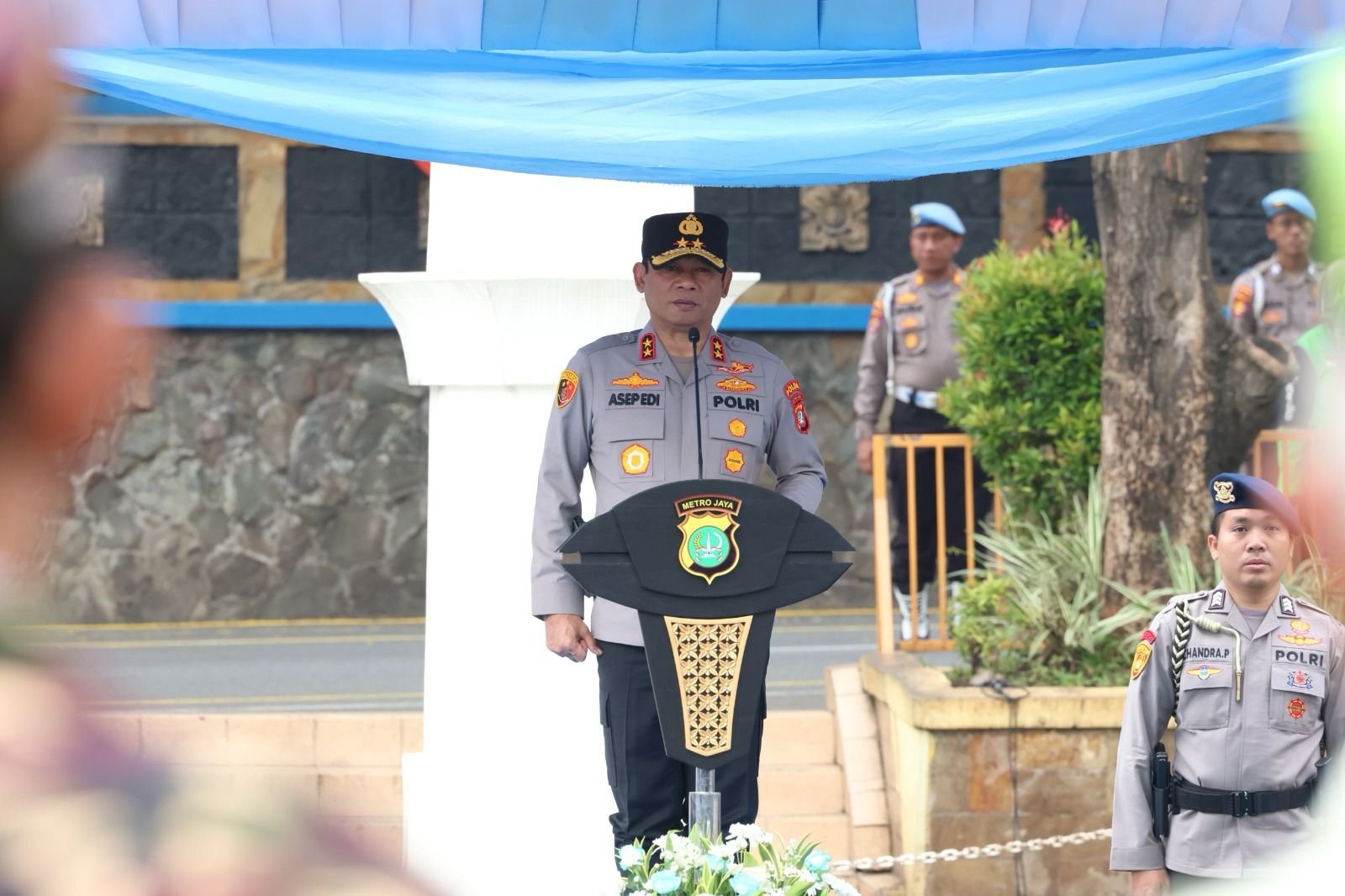 Kapolda Metro Jaya Irjen Pol. Asep Edi Suheri Pimpin Apel Siaga Kamtibmas Sambut Ramadan